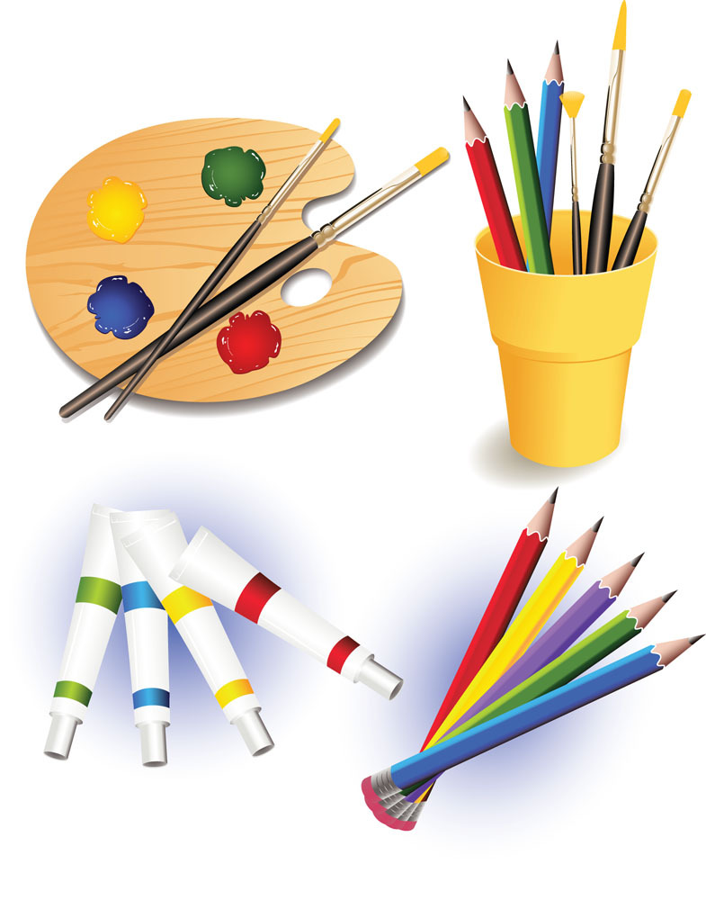 画笔 文化用品中的艺术灵魂